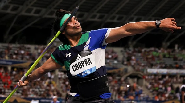 Neeraj Chopra beats Julian Weber to win Paris