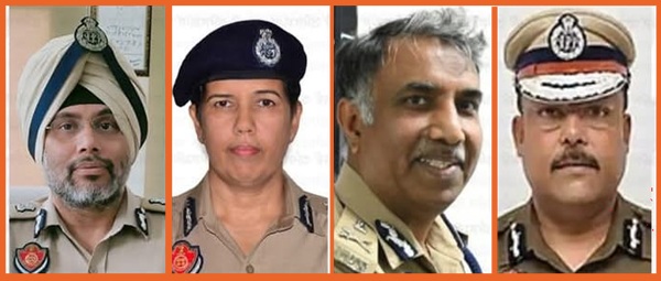 4 IPS officers