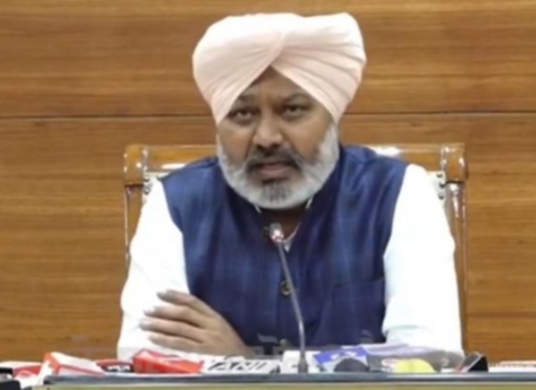 Finance Minister Harpal Cheema