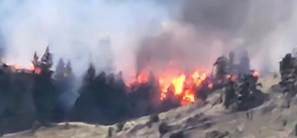 Terrible fire