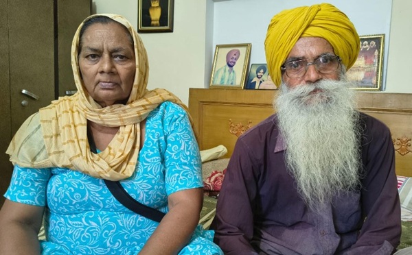 elderly couple