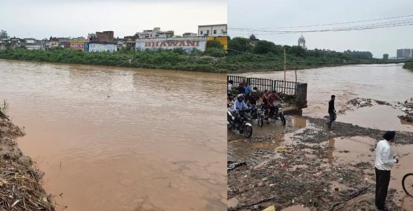 Ghaggar River Water level
