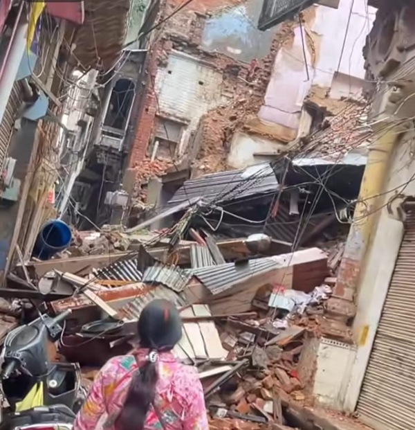 building collapsed