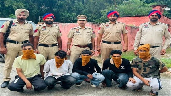 5 accused arrested