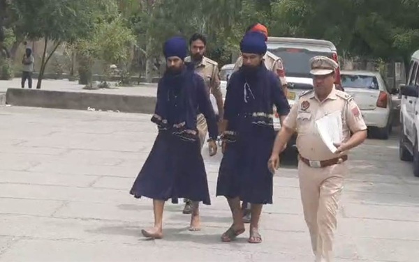 Accused presented in court