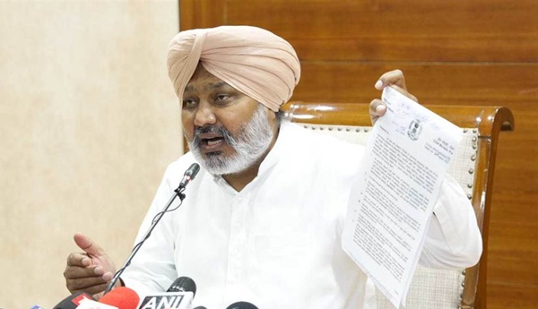 Finance Minister Harpal Cheema