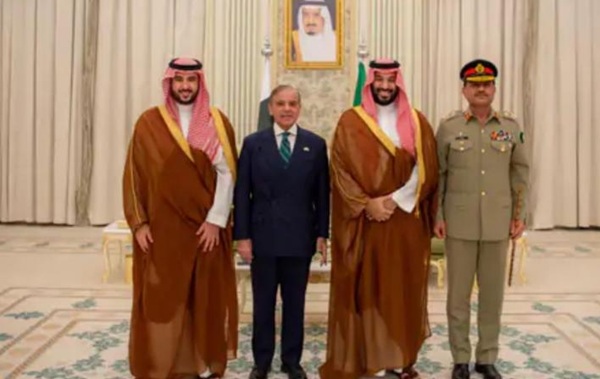 Pakistan and Saudi Arabia