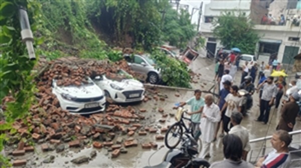 cars damaged