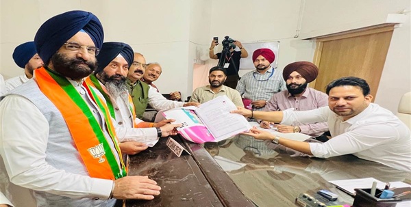 BJP candidate Harjit Sandhu