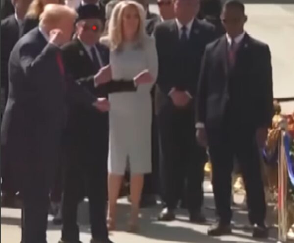 Trump dances