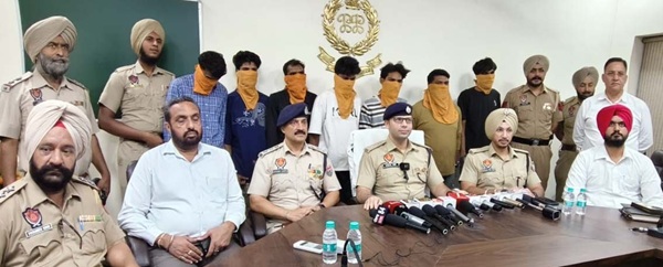 7 arrested
